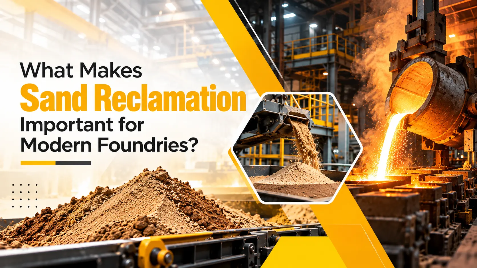 What Makes Sand Reclamation Important for Modern Foundries?
